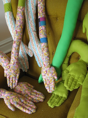 stuffed arms (detail)