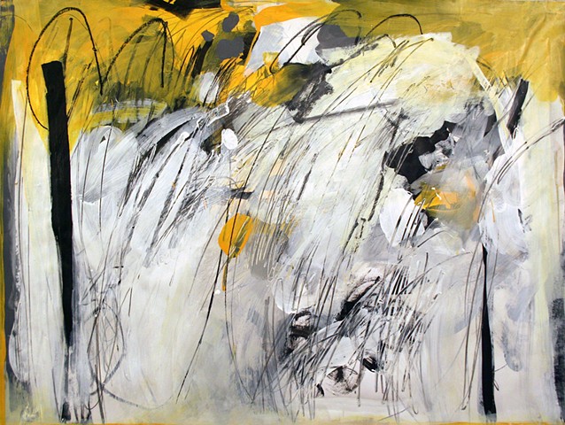 Works on Paper, Acrylic Paint, Mixed Medium, Graphite, Oil Crayon