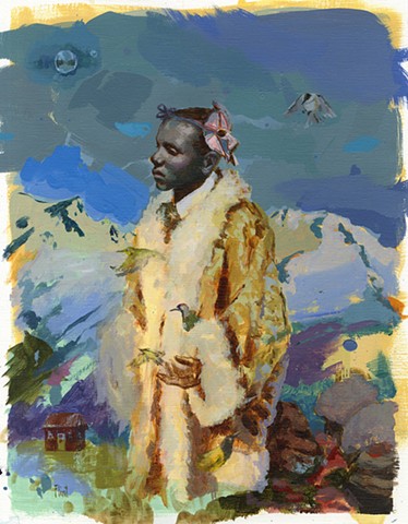 Study for Bird Song 
