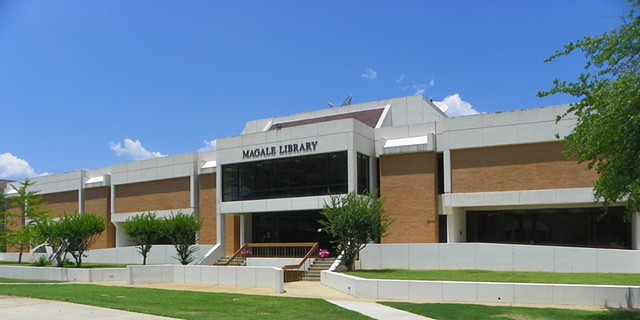 Nick Pope at Southern Arkansas University Library