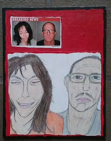 Heidi Fleiss collage by Christopher Stanton 