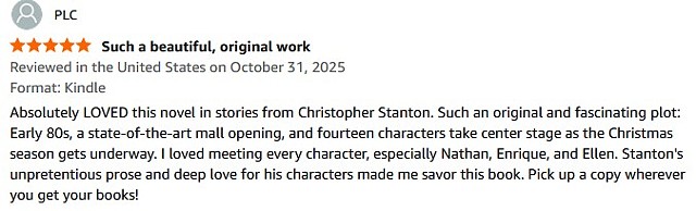 A new Amazon reader review of Dandelion Crossing!