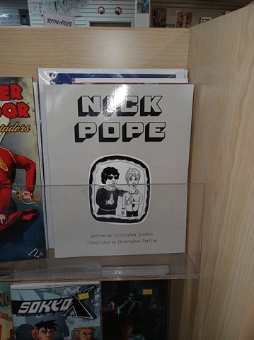 Nick Pope at Pulp Fiction Books and Comics in Culver City