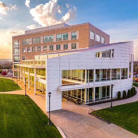Nick Pope at James Madison University Library 