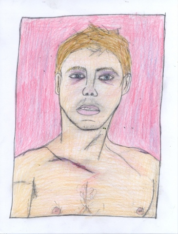 Drawing of David by Christopher Stanton