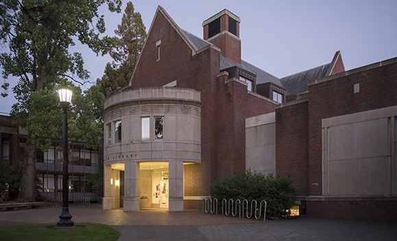 Dandelion Crossing at Reed College Library