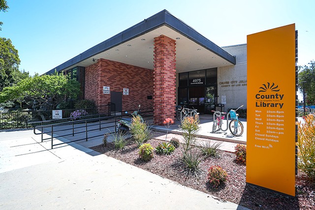 Dandelion Crossing at Culver City Library