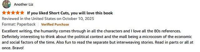 A new Amazon reader review of Dandelion Crossing!