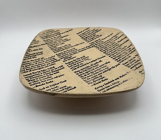 Poetry Plate