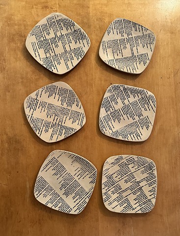 Poetry plates