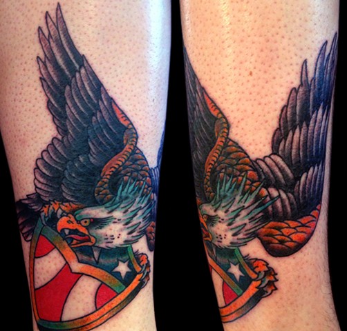 Read Street Tattoo Parlour - fresh blue jay, healed cardinal. by