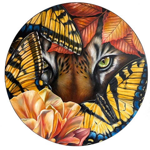 Behind the Sky Flowers | SOLD