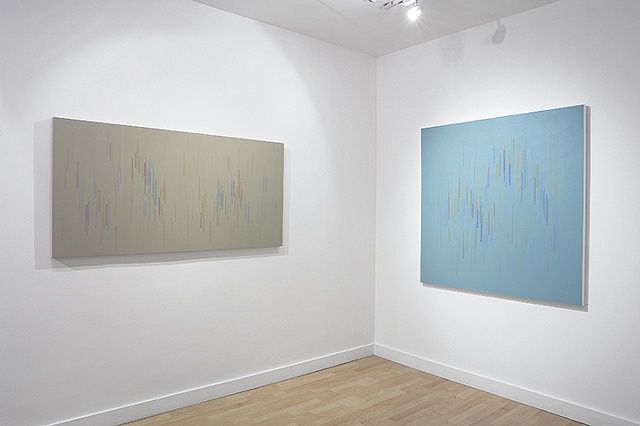 Installation view of Untitled 13 & 03 2009