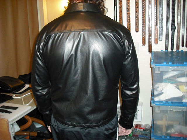 Custom Leather Shirt