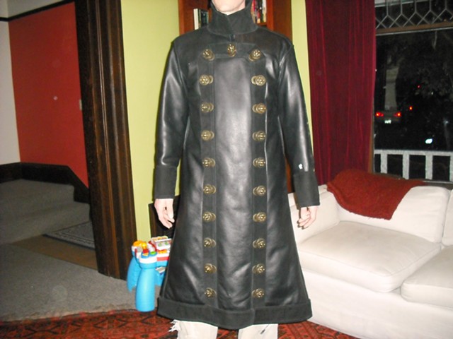 Custom Leather Coat 
