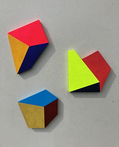 rhomboid follies 1, 2, 3