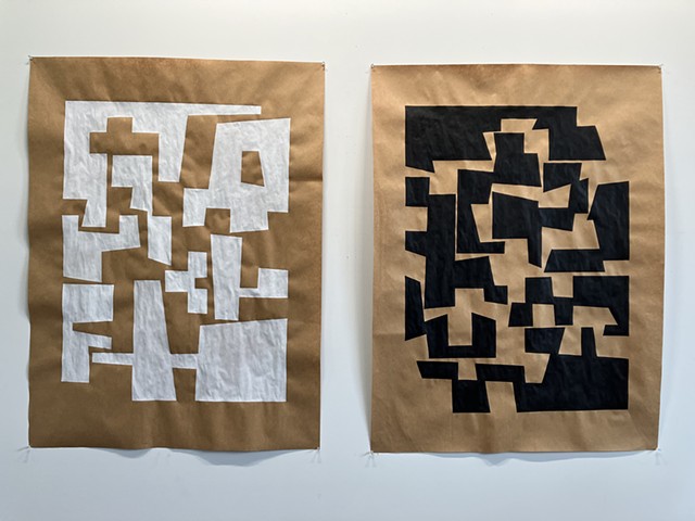 deconstructed grid patterns