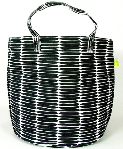 See Design Circle Tote Basket Black