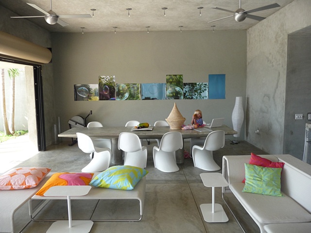 dining room in Vieques