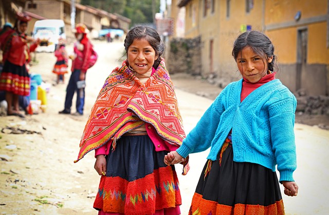 Kids, village of Willaq, Peru