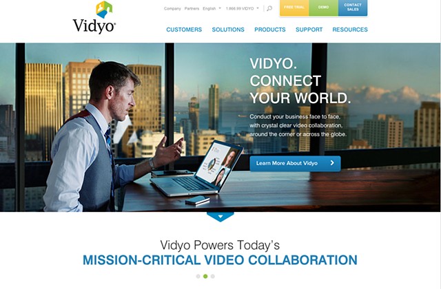 vidyo.com home page