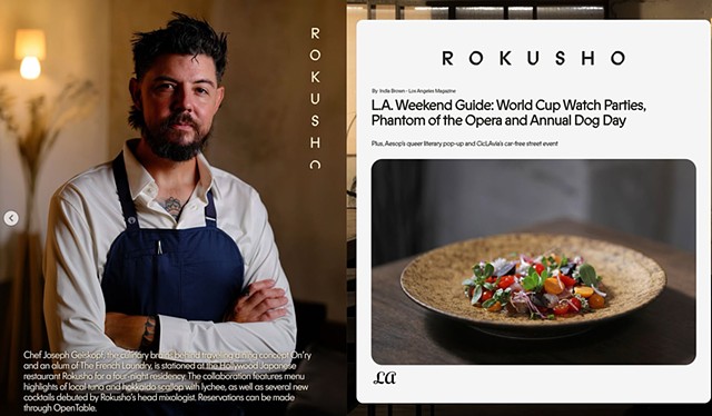 Rokusho Los Angeles Magazine