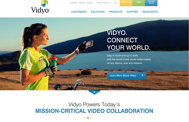 vidyo home page 2