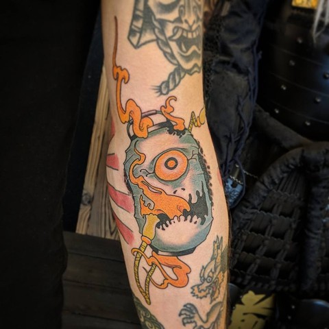 japanese yokai tattoo