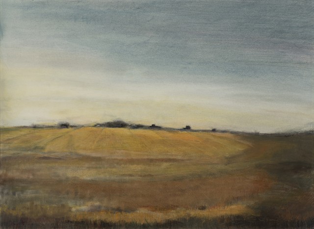 Fields of Gold, St. Aubain France
[Private Collection, Ithaca New York]
