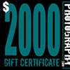 $2000 Gift Certificate!  Click below: