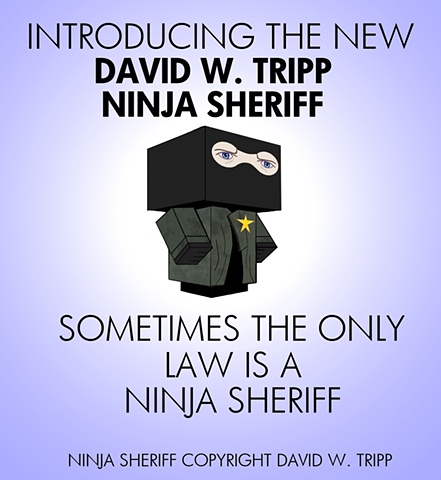 Zombie Ninja Sheriff Poster