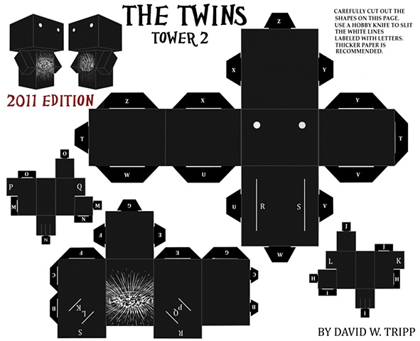 The Twins Papercraft Kit 2