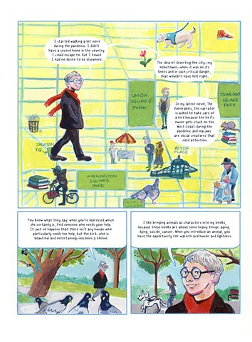 Sigrid Nunez Goes for a Walk