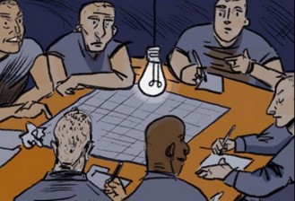 Playing D&D in a Bunker With the Geeks of War
