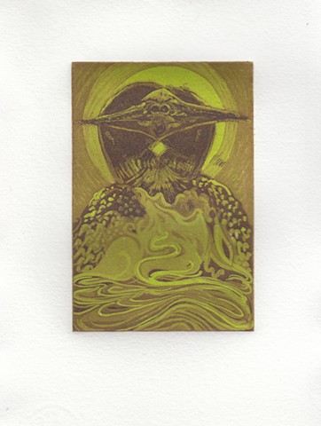 Loon Green Brown