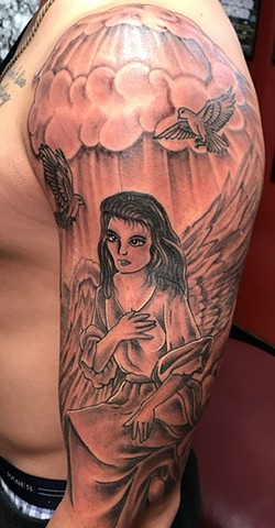 Angel half sleeve