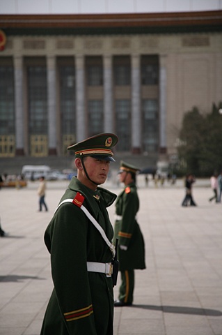 Guard at Tienamen