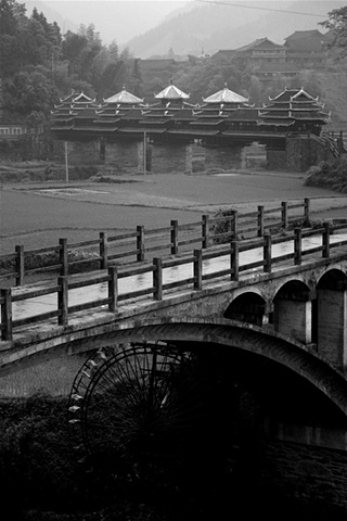 Wind and rain bridge - Hunan