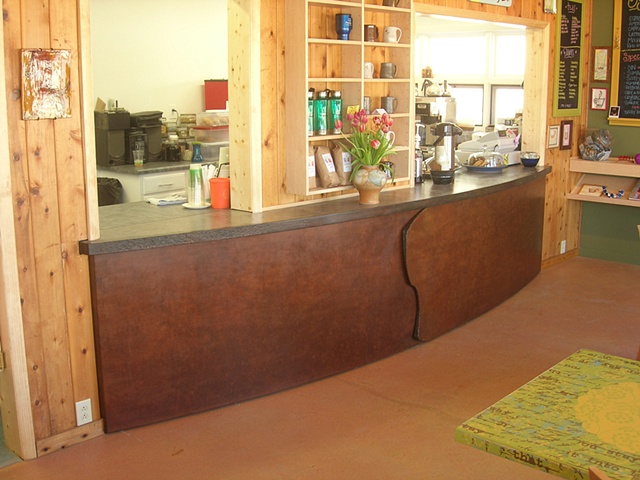 Penland Coffee House Counter