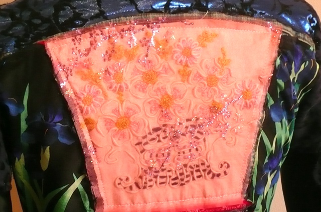 THE BEACH - pink panel close-up