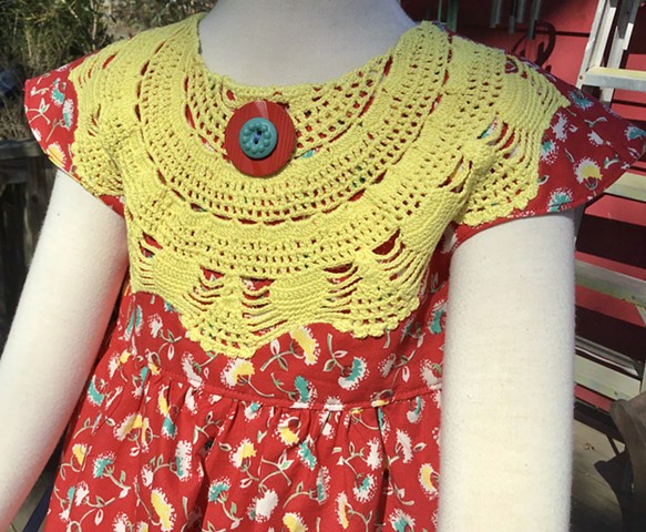 Yellow Crochet