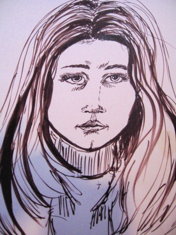 Ariella age 16-Drawing