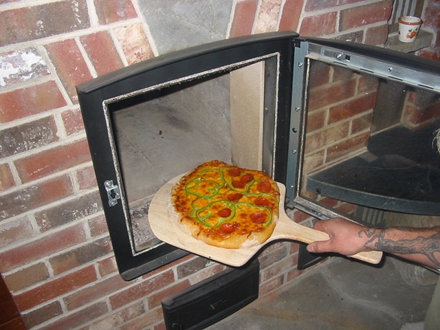 The second pizza coming out of my heater.
