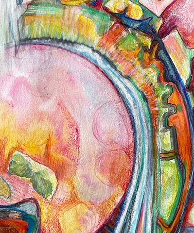 Reverse Study from Uncomfortable Silence (Detail)