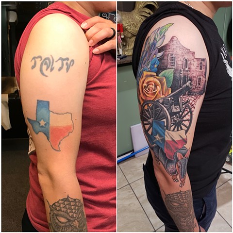Texas cover up
