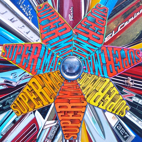 "SUPERMAG" - Collage by Vashon Artist John Schuh