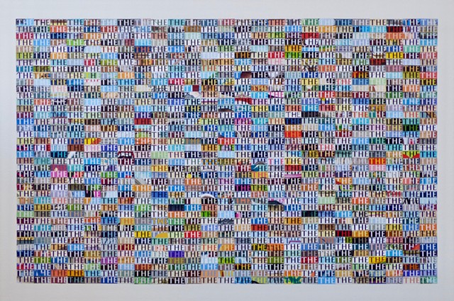 "THE Thousand" - Collage by Vashon Artist John Schuh