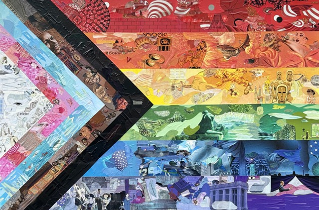 Collage Artist John Schuh