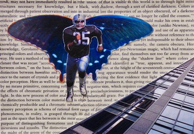 "Chromatic Privation" - Collage by Vashon Artist John Schuh