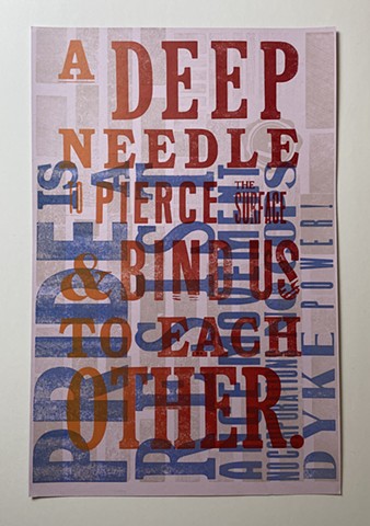 Deep Needle (dyke march overprint)